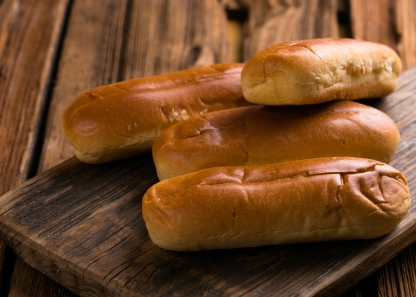 Steamed Brioche Top Split Bun
