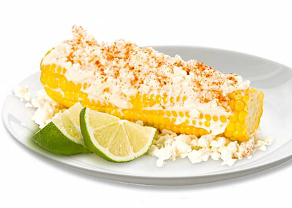 Choclo con Queso - Corn Cob with Cheese