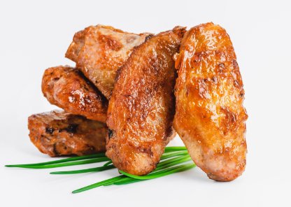 Chicken Wings in Paper Bag Salt Baked