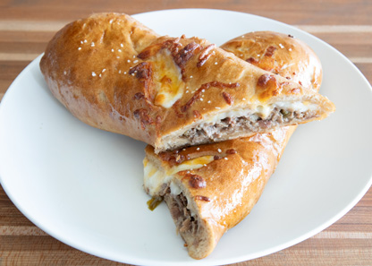 Cheesesteak Pretzel Melt