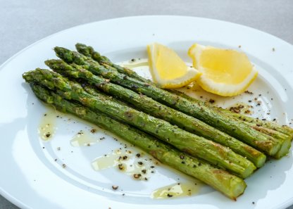 Grilled Green Asparagus