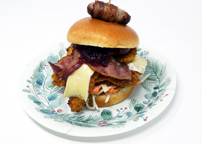 Festive Turkey Burger