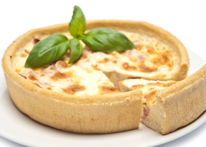 Reheat Quiche