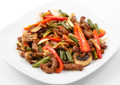 Chicken with Shitake and Oyster Sauce in Paper Bag