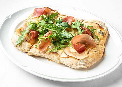 Tarte Flambé Mediterranean