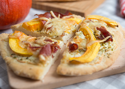 Pumpkin Tarte Flambé