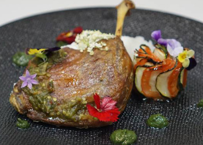 Reheat Duck Leg Confit Indonesian Style “Sambal Ijo”