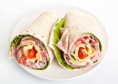 Ham & Cheese Burrito