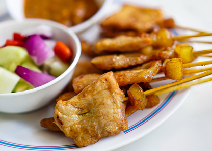 Satey with Peanut Sauce