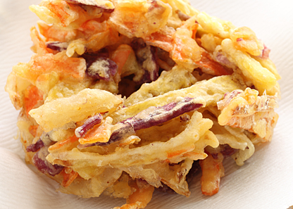 Kakiage - Vegetable Tempura Cake